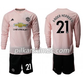 Koszulka Manchester United ANDER HERRERA 21 Dziecięca Precz 2018-2019 - Koszulki Piłkarskie(L/S)